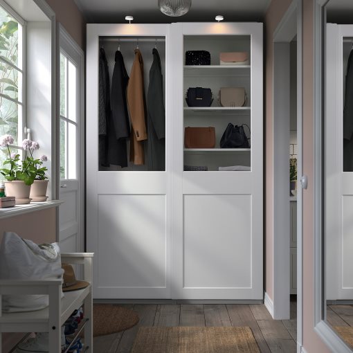 PAX/GRIMO, wardrobe combination, 150x66x236 cm, 195.031.81