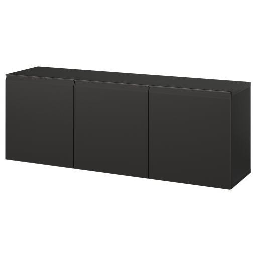 BESTÅ, wall-mounted cabinet combination, 180x42x64 cm, 195.693.46
