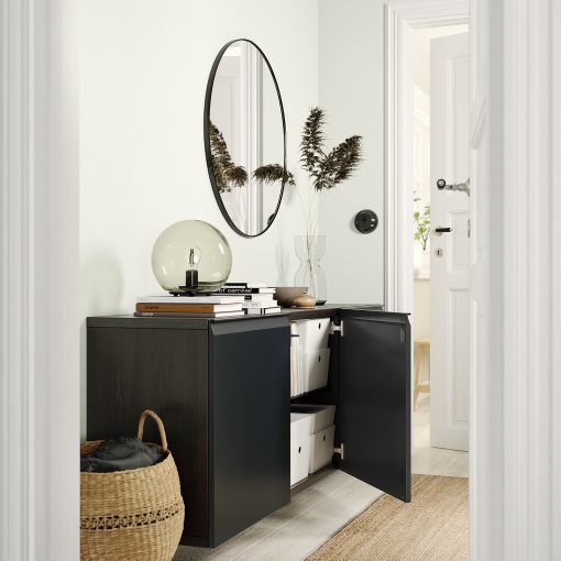 BESTÅ, wall-mounted cabinet combination, 180x42x64 cm, 195.693.46