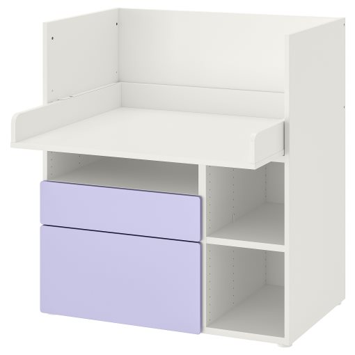 SMÅSTAD, changing table with 3 drawers, 90x79x100 cm, 195.827.67