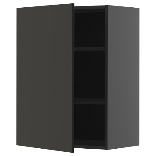 METOD, wall cabinet with shelves, 60x80 cm, 195.881.18