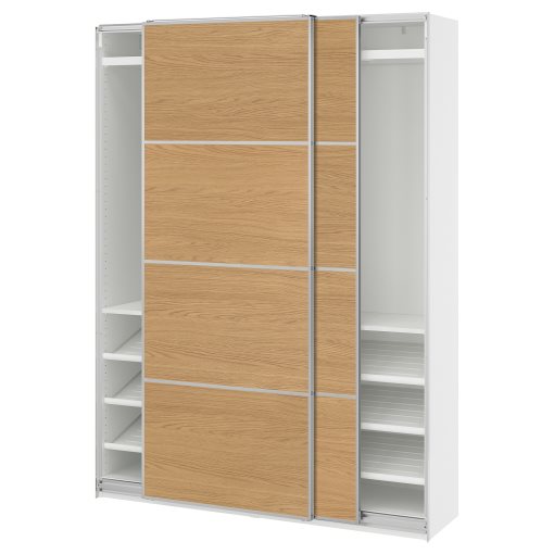 PAX, wardrobe with sliding doors, 150x43x201 cm, 196.088.28