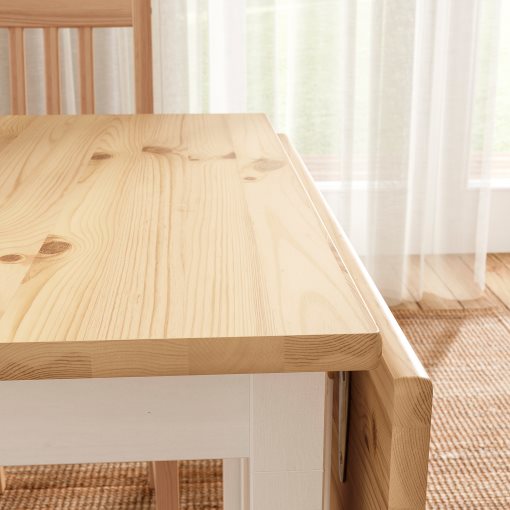 PINNTORP/PINN, table and 2 chairs, 67/124 cm, 196.268.27