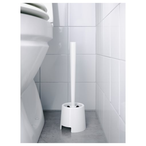 BOLMEN, toilet brush/holder, 201.595.22