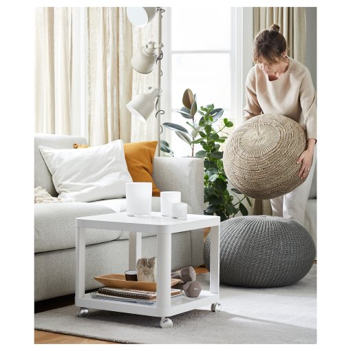 TINGBY, side table on castors, 50x50 cm, 202.959.30