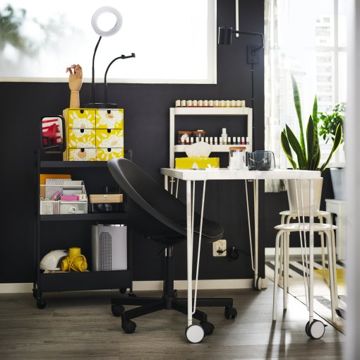 NISSAFORS, trolley, 50.5x30x83 cm, 203.997.77