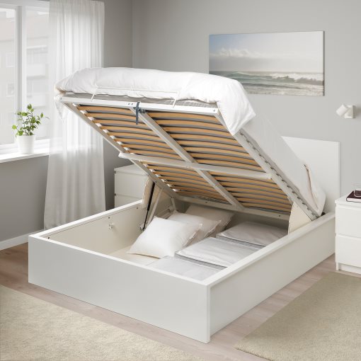 MALM, κρεβάτι με αποθηκευτικό χώρο, 160x200 cm, 204.048.06