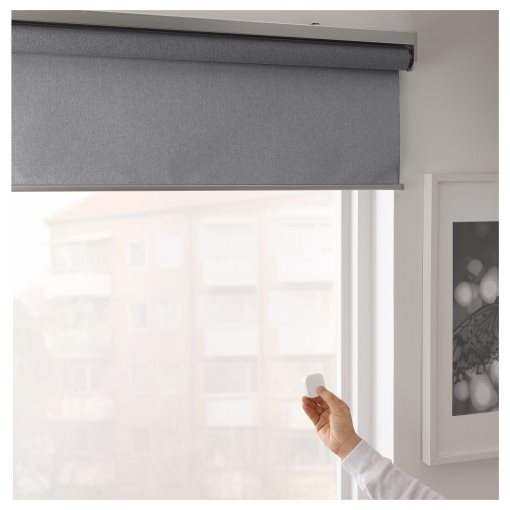 FYRTUR, block-out roller blind, wireless/battery-operated, 204.081.78