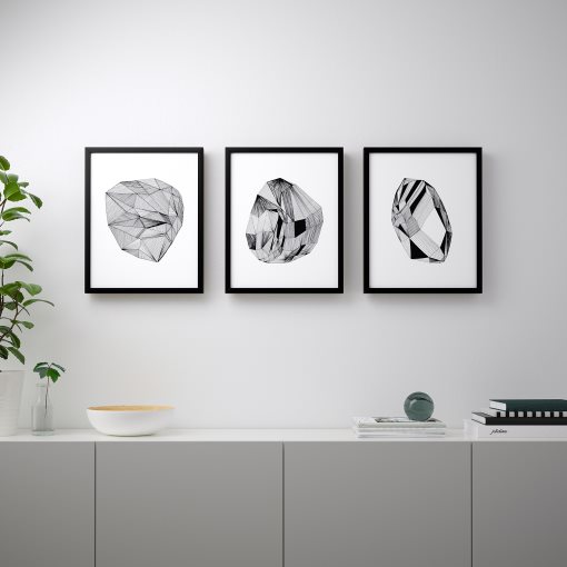 BILD, πόστερ/Πετράδια, 3 τεμ. 40x50 cm, 204.321.64