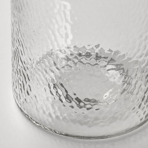 KONSTFULL, βάζο γυαλί/με σχέδια, 26 cm, 205.119.53