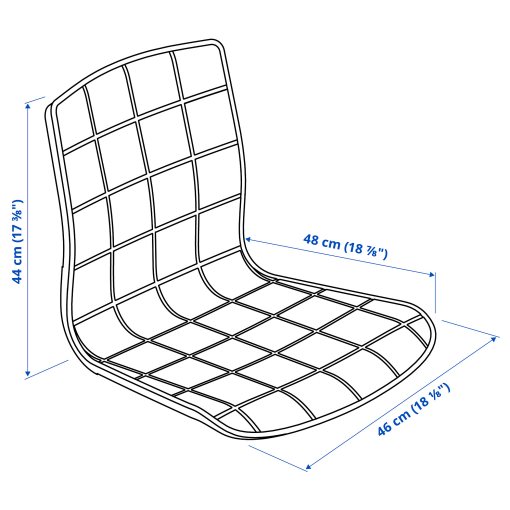 LÄKTARE, chair cover, 205.279.92