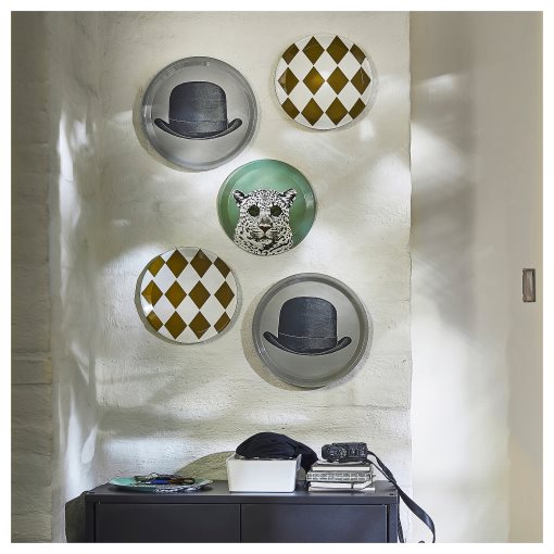 GALLERISKOG, διακόσμηση τοίχου/διάφορα σχέδια, σετ των 3, 205.380.71