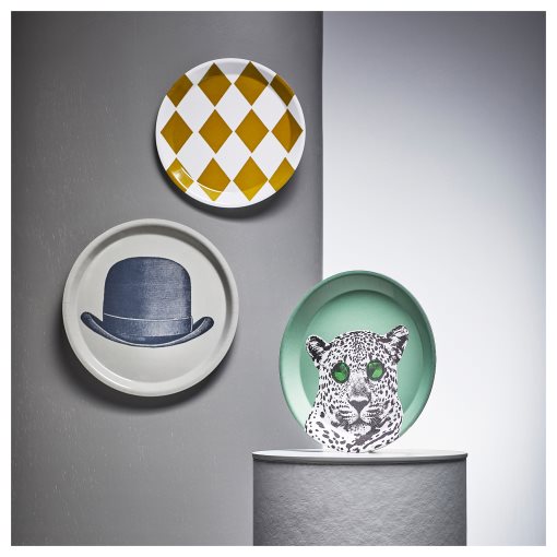 GALLERISKOG, διακόσμηση τοίχου/διάφορα σχέδια, σετ των 3, 205.380.71