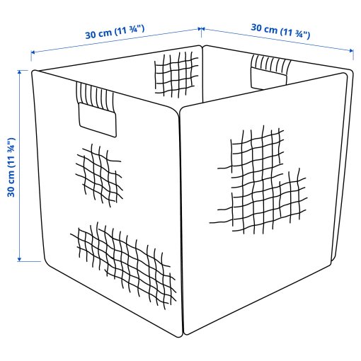 VÄXTHUS, καλάθι, 30x30x30 cm, 205.511.33