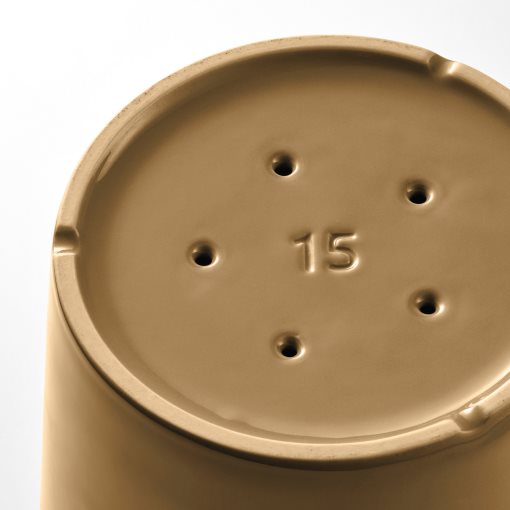 CITRUSFRUKT, κασπό με πιάτο εσωτερικού/εξωτερικού χώρου, 15 cm, 205.515.76