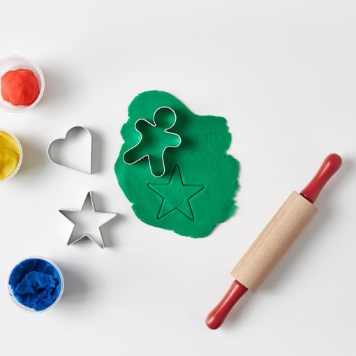 MÅLA, 4-piece modelling dough toolset, 205.594.07
