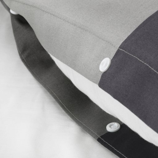 BRUNKRISSLA, παπλωματοθήκη και 2 μαξιλαροθήκες, 240x220/50x60 cm, 205.645.74