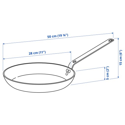 VARDAGEN, frying pan, 28 cm, 205.813.33