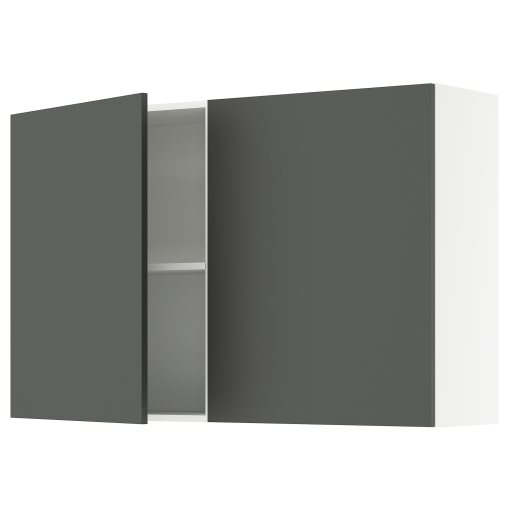 KNOXHULT, wall cabinet with doors, 120x75 cm, 205.887.92