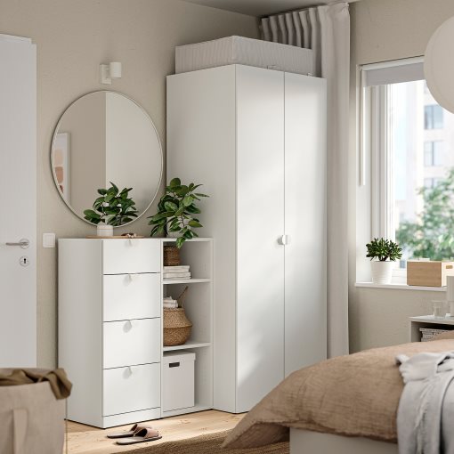 LASTARE, chest of 4 drawers, 40x42x100 cm, 205.993.52