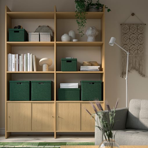 GJÄTTA, storage box with lid, 25x35x20 cm, 205.996.77