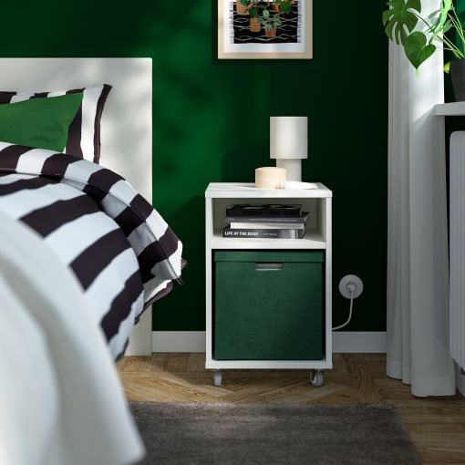 GJÄTTA, storage box with lid, 32x35x32 cm, 205.996.82