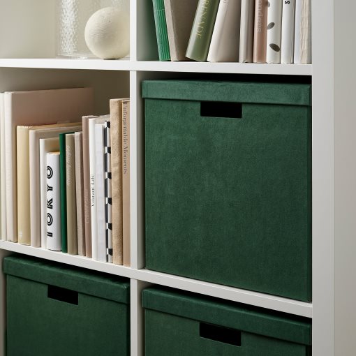 GJÄTTA, storage box with lid, 32x35x32 cm, 205.996.82