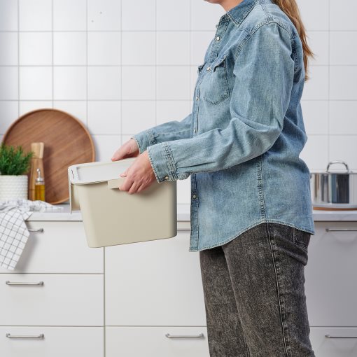 TRÖSKNING, κάδος με καπάκι, 12 l, 206.101.75