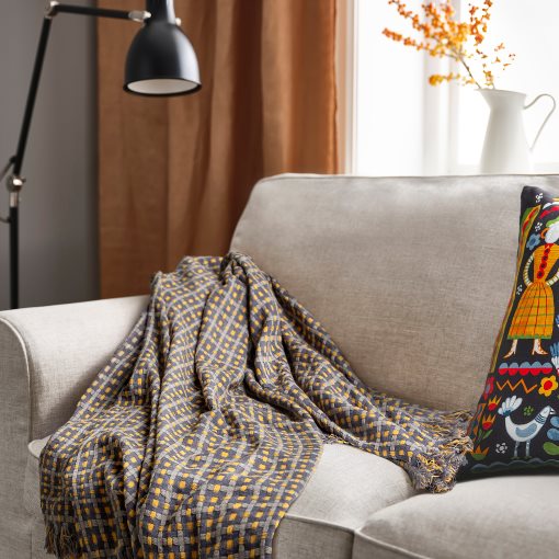 FLIKBRUNÖRT, ριχτάρι, 130x170 cm, 206.123.96