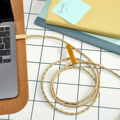 RUNDHULT, USB-C σε USB-C, 1.5 m/100 W, 206.177.04