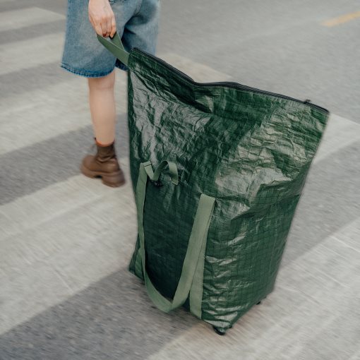 KOMPISHÄNG, shopping bag on wheels, 40x30x81 cm, 206.287.88