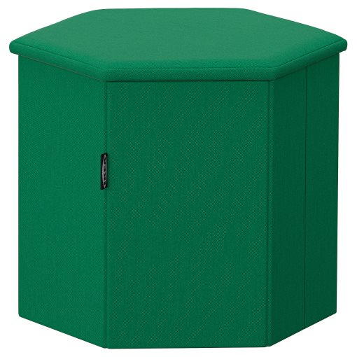 KJUGE, pouffe with storage, 206.296.84