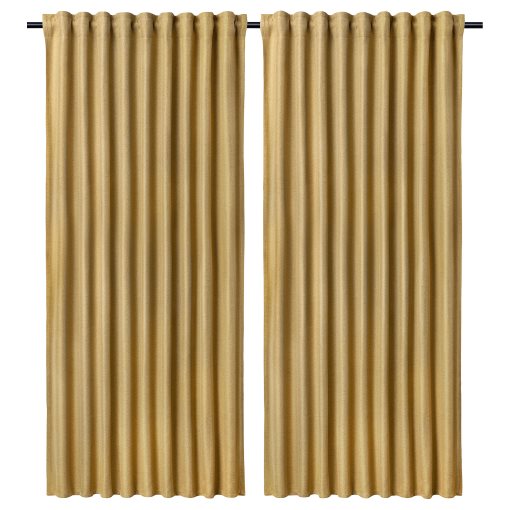 ANNAKAJSA, room darkening curtains with heading tape/1 pair, 145x280 cm, 206.408.94