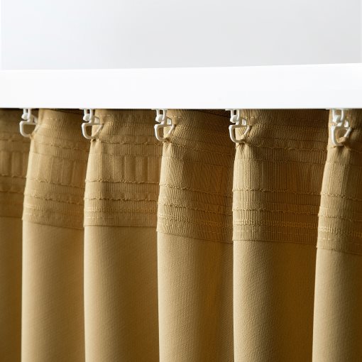 ANNAKAJSA, room darkening curtains with heading tape/1 pair, 145x280 cm, 206.408.94