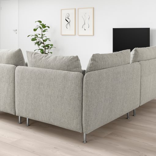 SÖDERHAMN, corner sofa, 3-seat, 293.058.83