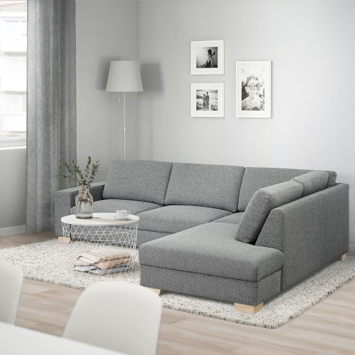 SÖRVALLEN, corner sofa 4-seat with open end/right, 293.147.74