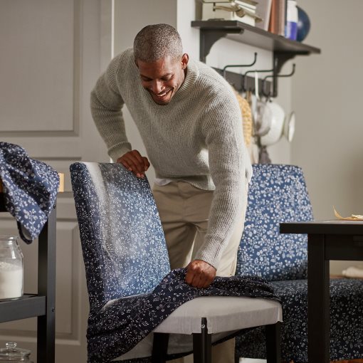 BERGMUND, chair with medium long cover, 293.842.53