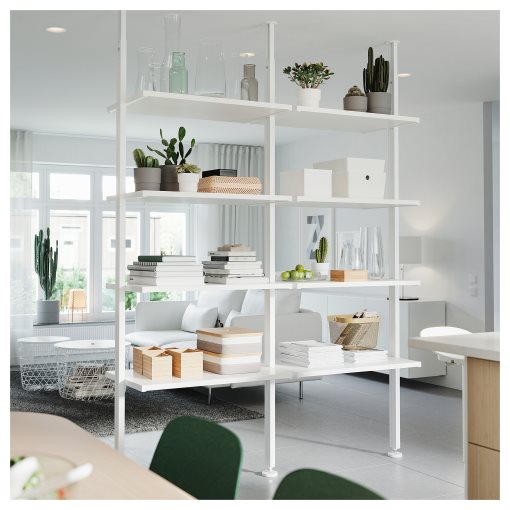 ELVARLI, open storage combination, 175X51X222-350 cm, 293.875.67