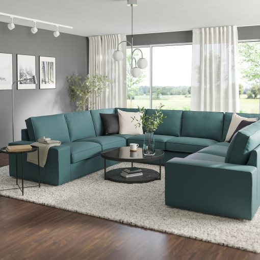 KIVIK, u-shaped sofa, 6 seat, 294.430.64