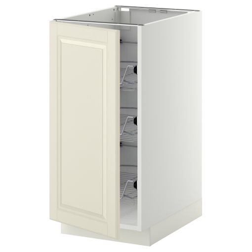 METOD, base cabinet with wire baskets, 40x60 cm, 294.550.28