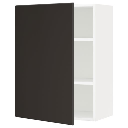 METOD, wall cabinet with shelves, 60x80 cm, 294.564.38