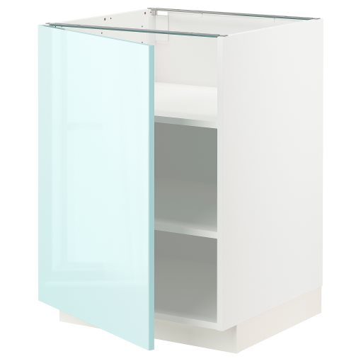 METOD, base cabinet with shelves, 60x60 cm, 294.624.44