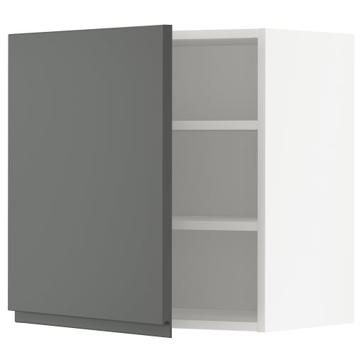 METOD, wall cabinet with shelves, 60x60 cm, 294.628.87