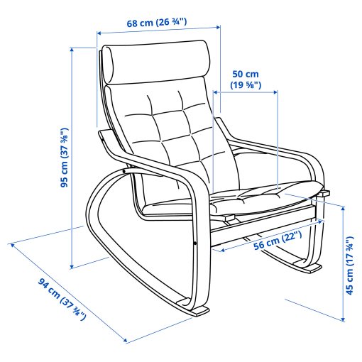 POÄNG, rocking-chair, 295.021.19