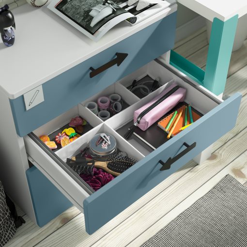 SMASTAD/PLATSA, συρταριέρα με 3 συρτάρια, 60x42x63 cm, 295.438.22