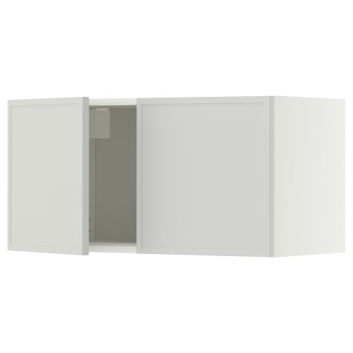 METOD, wall cabinet with 2 doors, 80x40 cm, 296.046.41