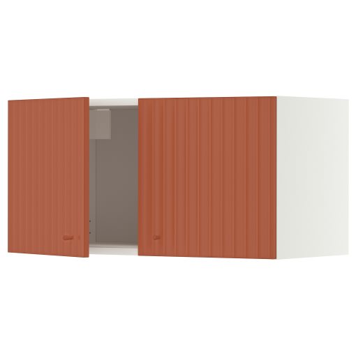 METOD, wall cabinet with 2 doors, 80x40 cm, 296.119.29