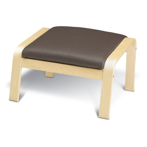 POÄNG, footstool cushion, 50x55x5 cm, 300.945.92