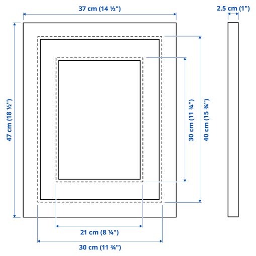 EDSBRUK, frame, 30x40 cm, 304.273.22