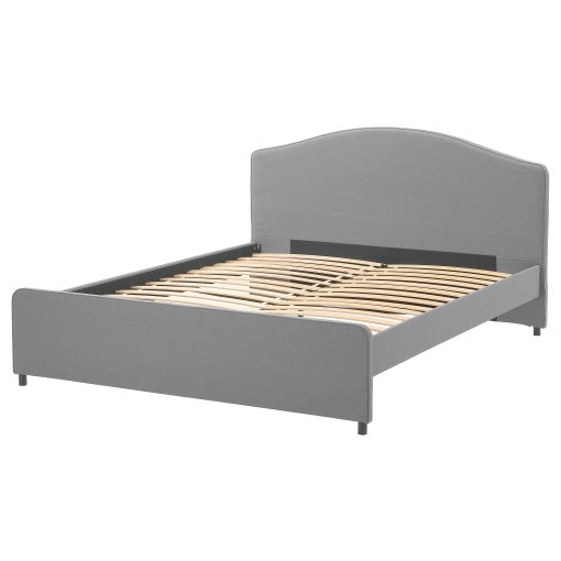 HAUGA, upholstered bed, 160x200 cm, 304.463.54